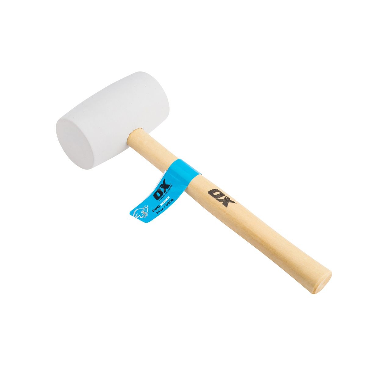 OX White Rubber Mallet - 24 oz OX-P081824