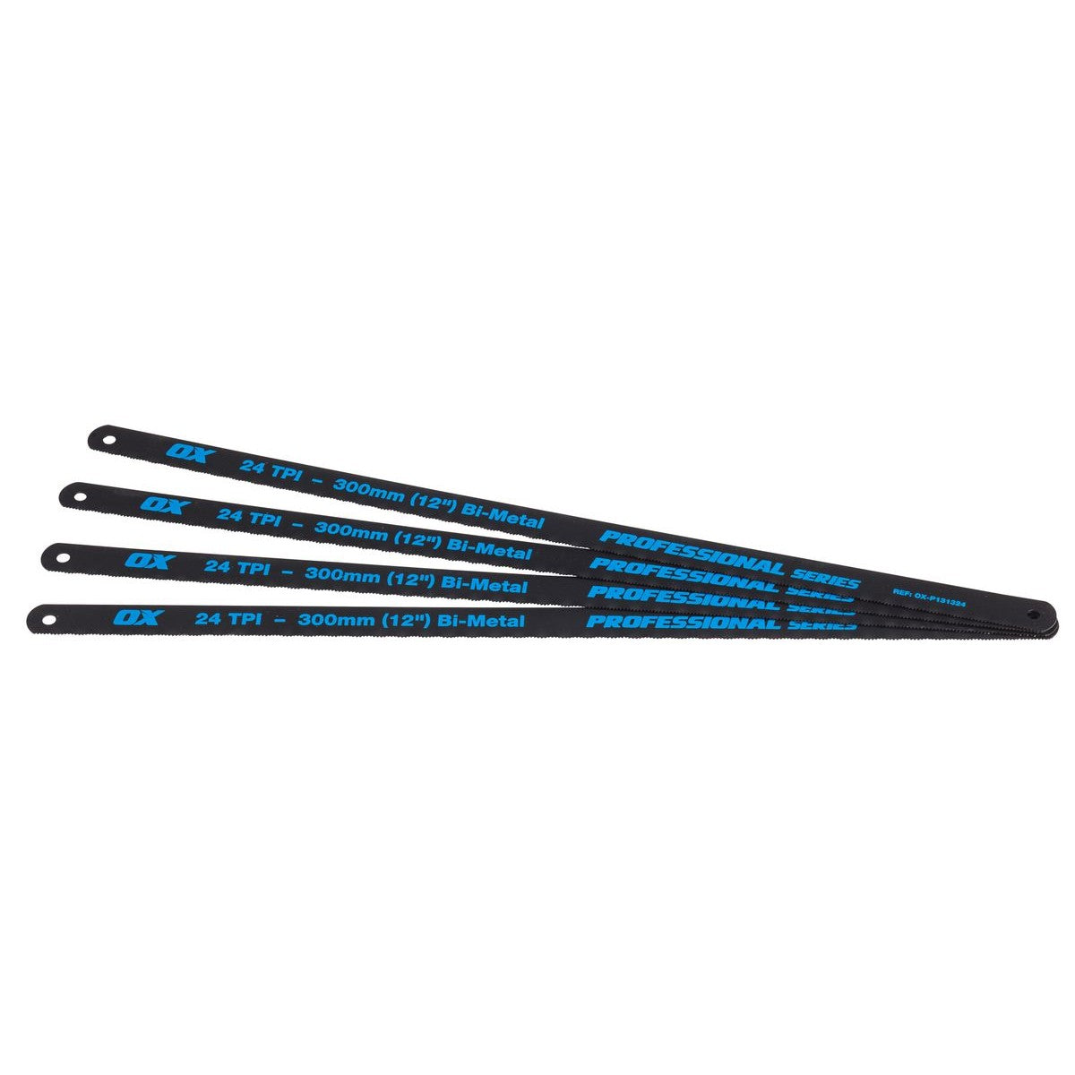 OX 24TPI Hacksaw Blades - 4pk OX-P131324
