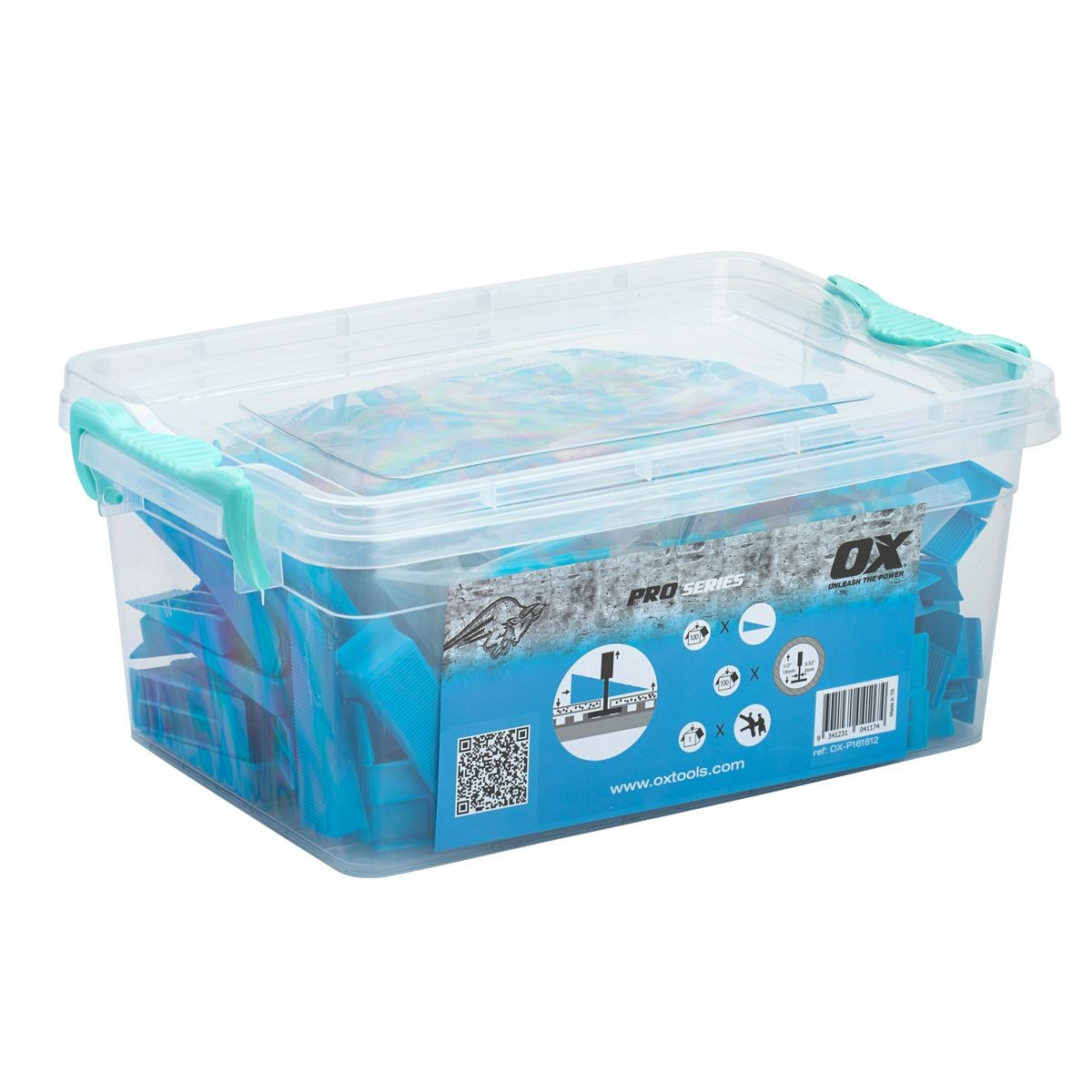 OX Tile level starter kit 2 x 13mm spacer OX-P161812