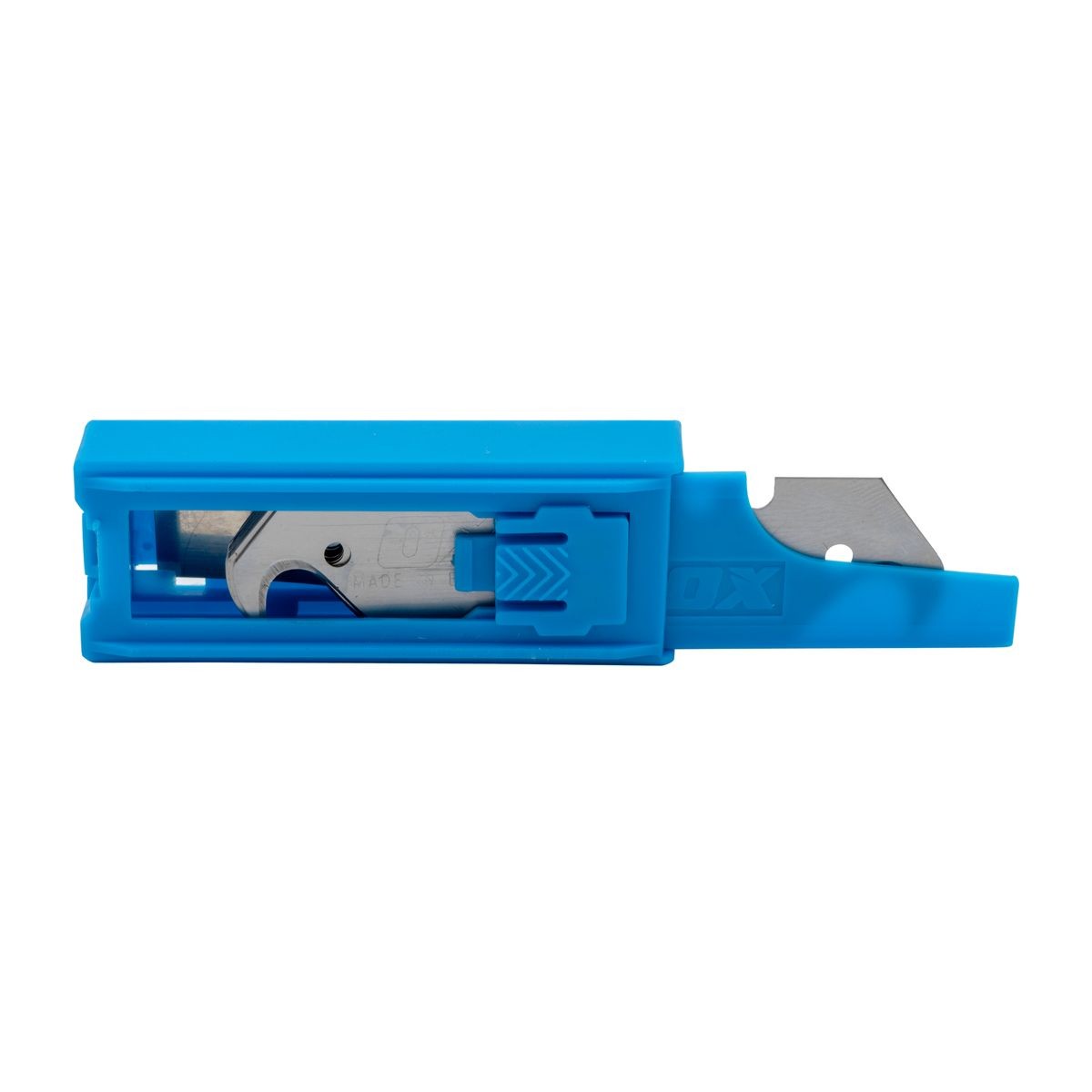 OX 10 Pack Heavy Duty Hooked Knife Blades & Dispenser OX-P222510