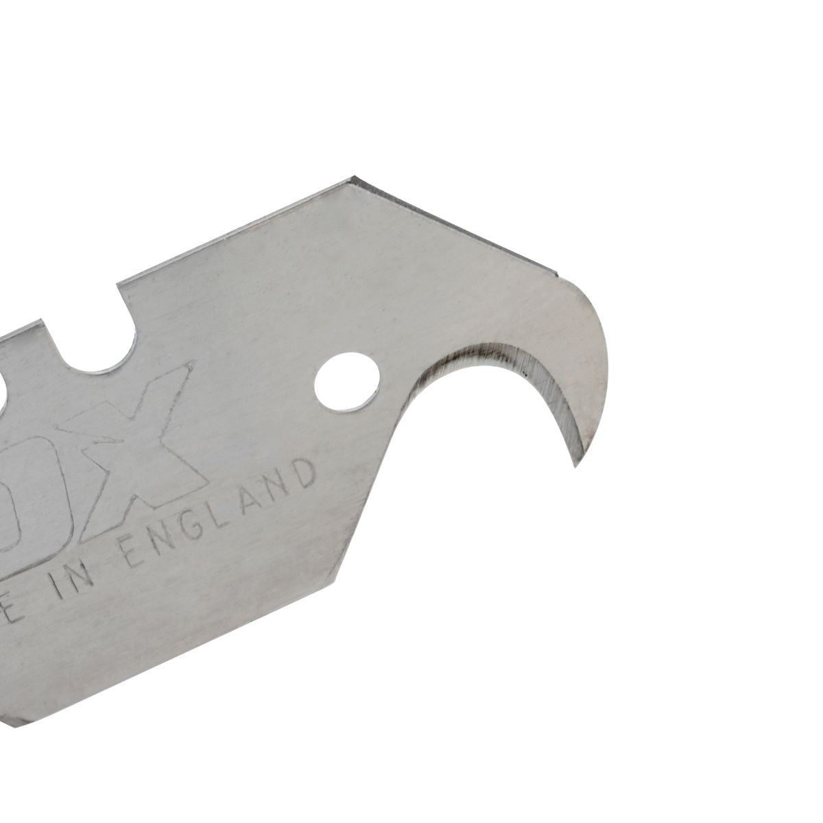 OX 100 Pack Heavy Duty Hooked Knife Blades & Dispenser OX-P222610