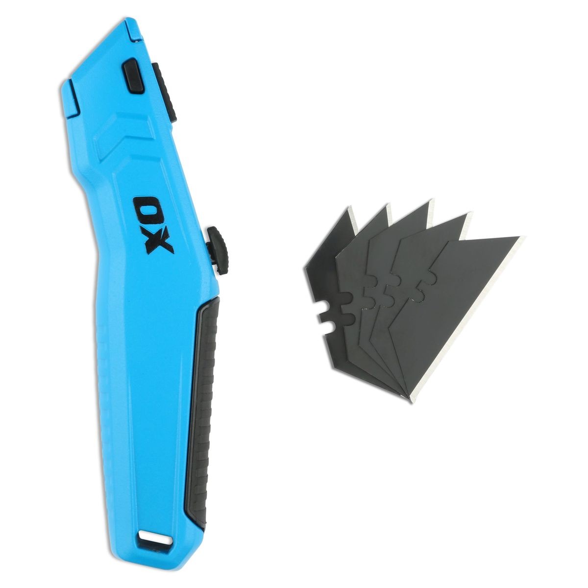 OX Retractable Utility Knife - w/ Blades OX-P225901