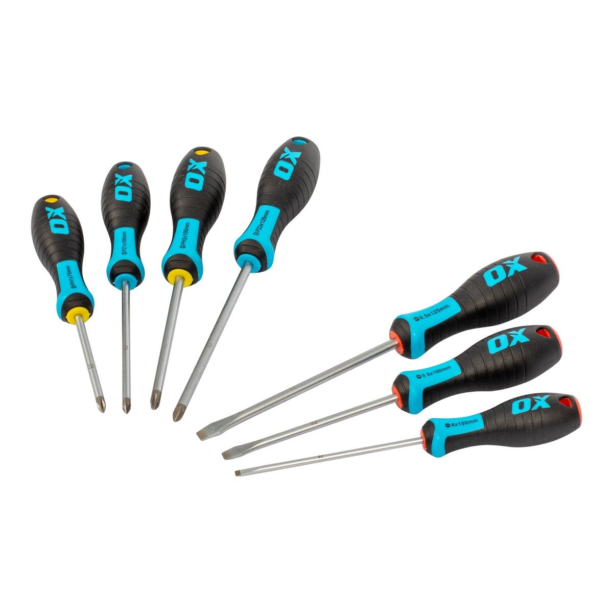 OX 7 Piece Screwdriver Set OX-P363107