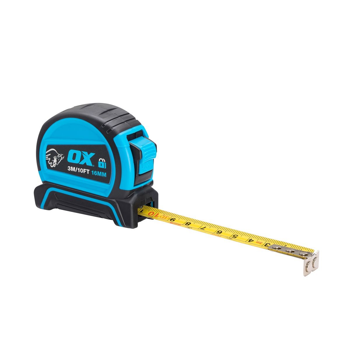OX Double Locking Tape Measure - 3m OX-P505203