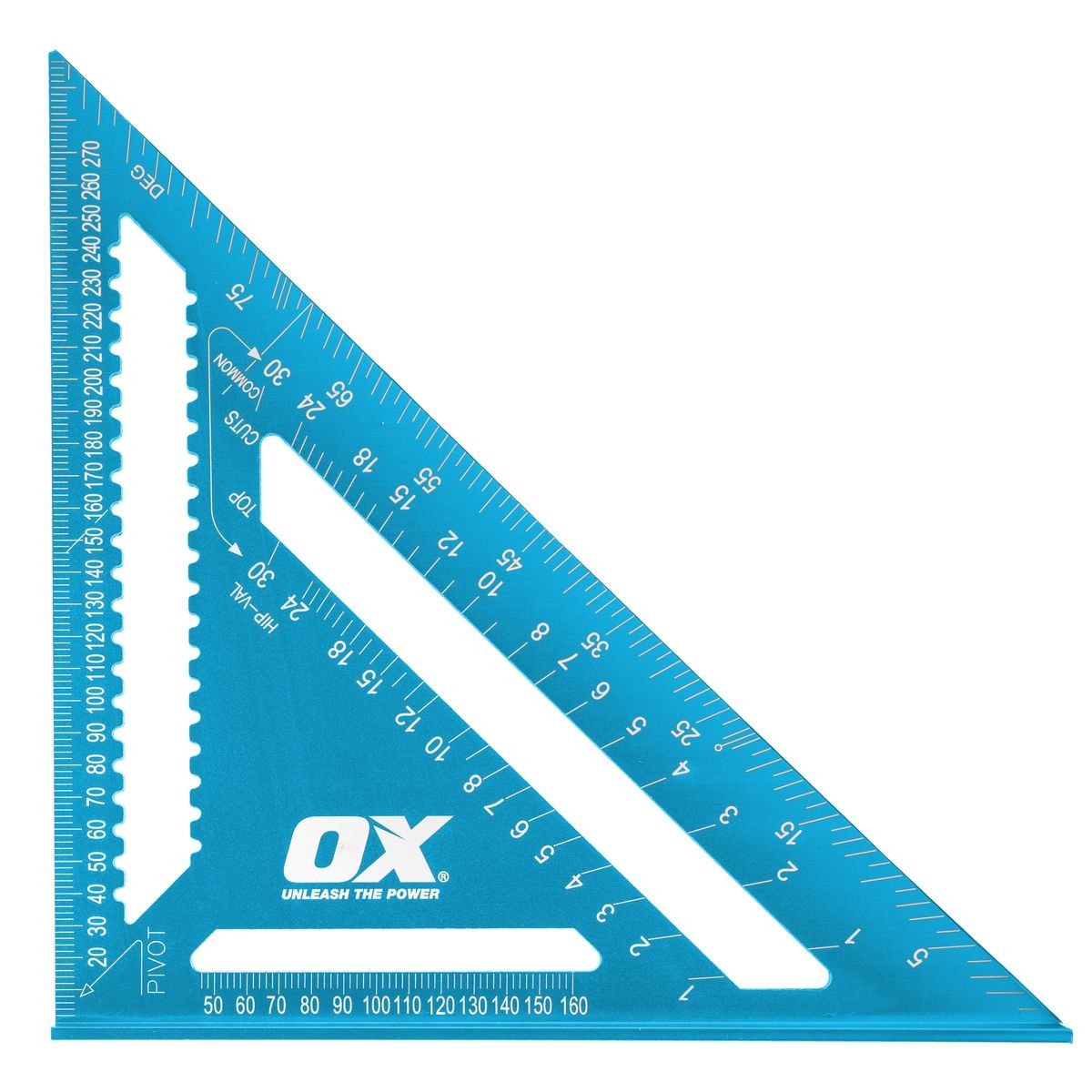 OX Aluminium Rafter Square | 12-Inch / 300mm OX-P506530