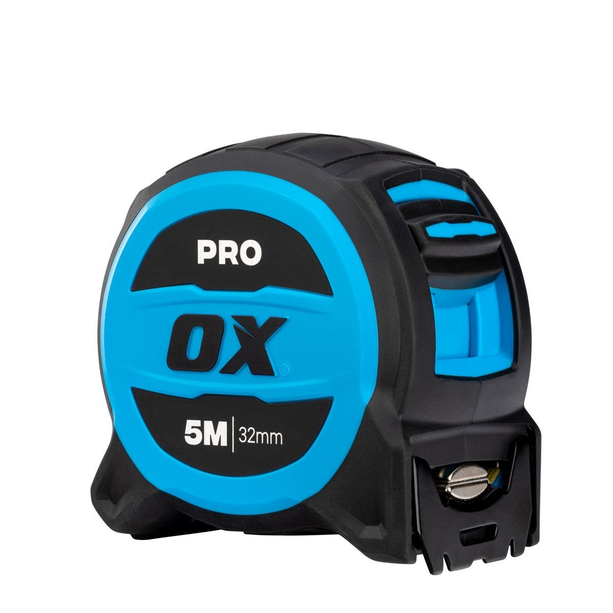 OX 5m Metric Only Tuff Blade Tape Measure - Magnetic Dual Hook & 32mm Wide Blade OX-P631005