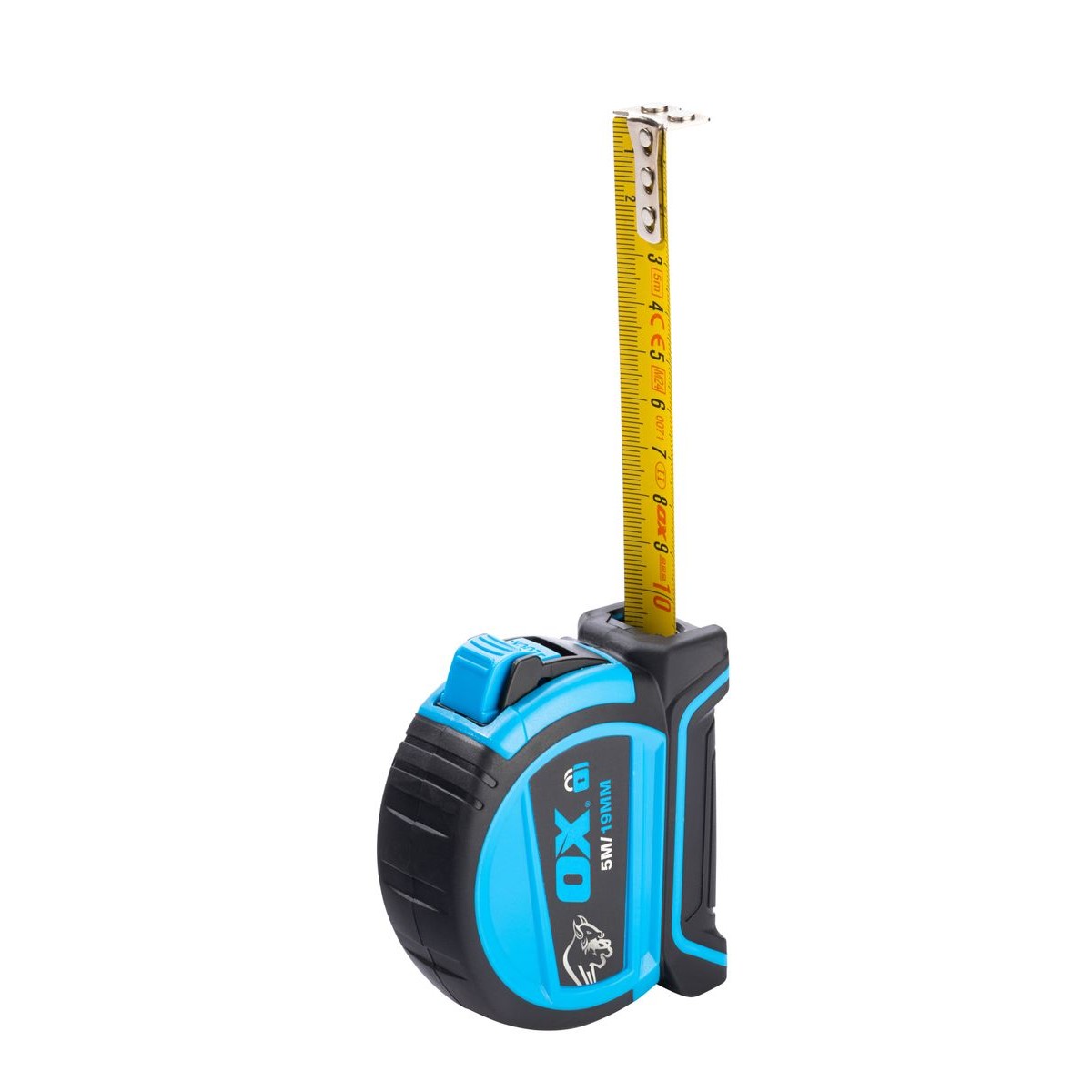OX Double Locking Tape Measure Metric Only - 5m OX-P632705