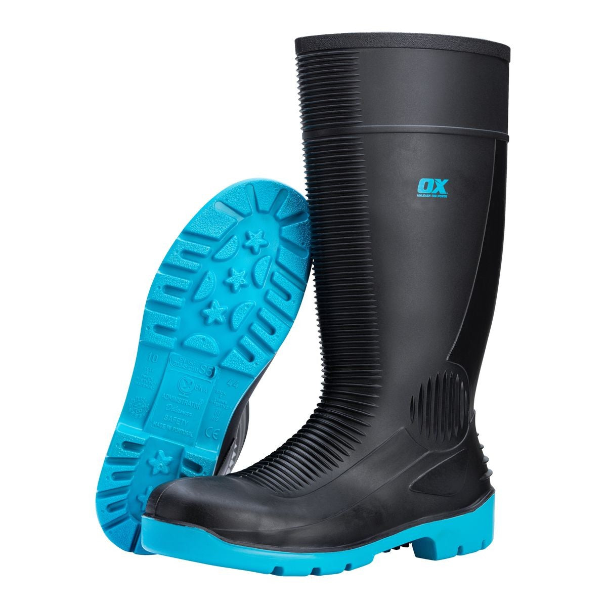 OX Water Proof Safety Boot (PVC) , Size 11 OX-S242411