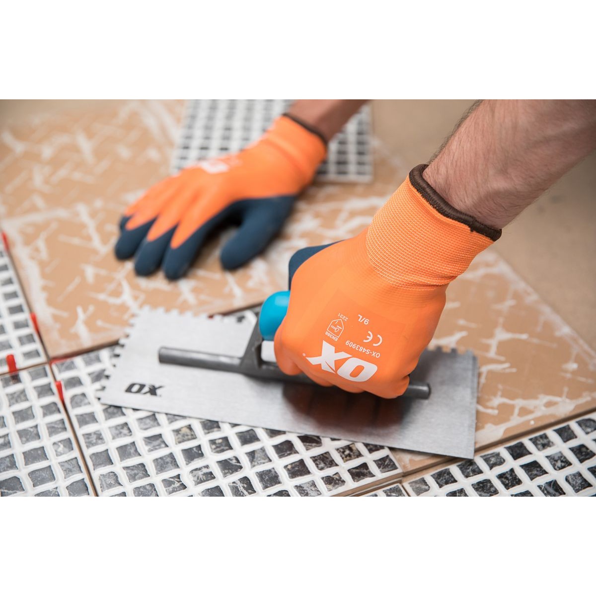 OX Waterproof Thermal Latex Glove Size 9 (L) OX-S483909