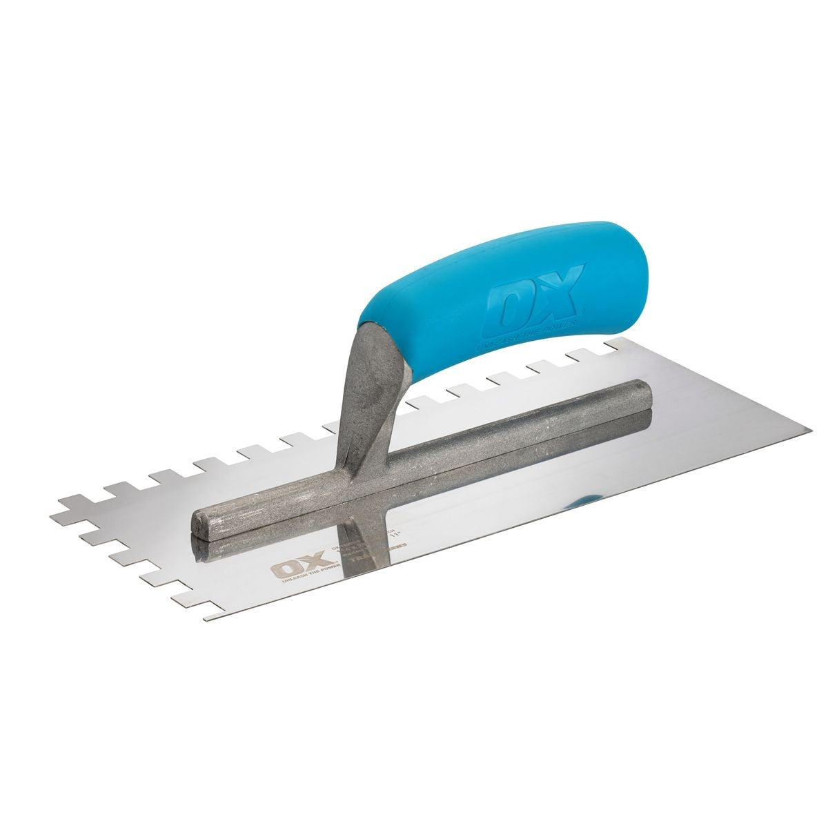 OX Notched Stainless Steel Tiling Trowel - 10mm OX-T535710