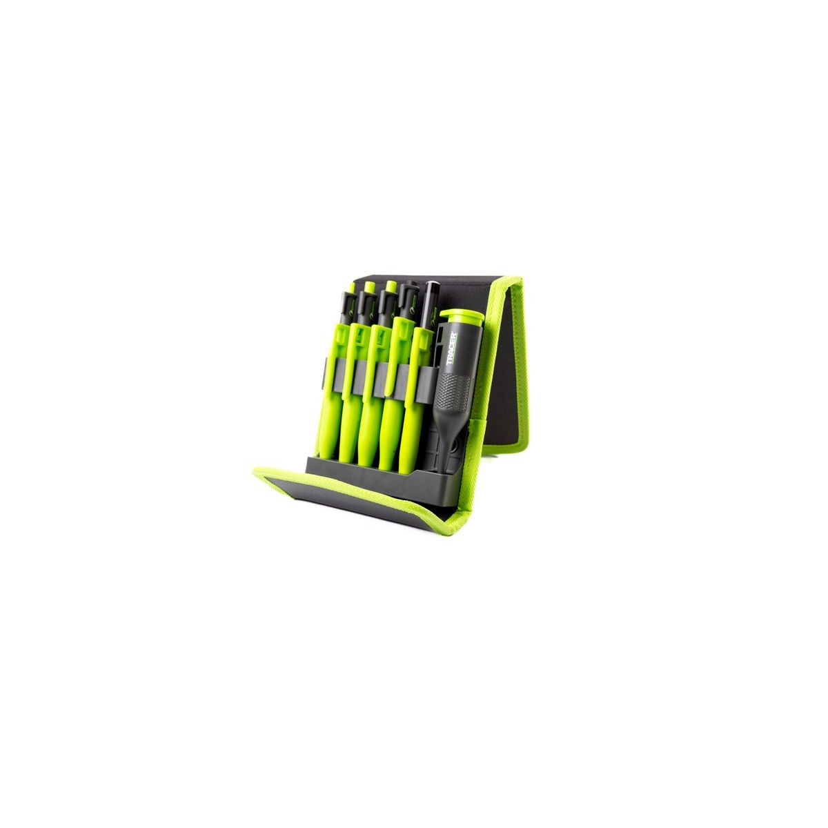 TRACER 6pc Complete Construction Marker Case Inc. Tracer Trueshot TMK6
