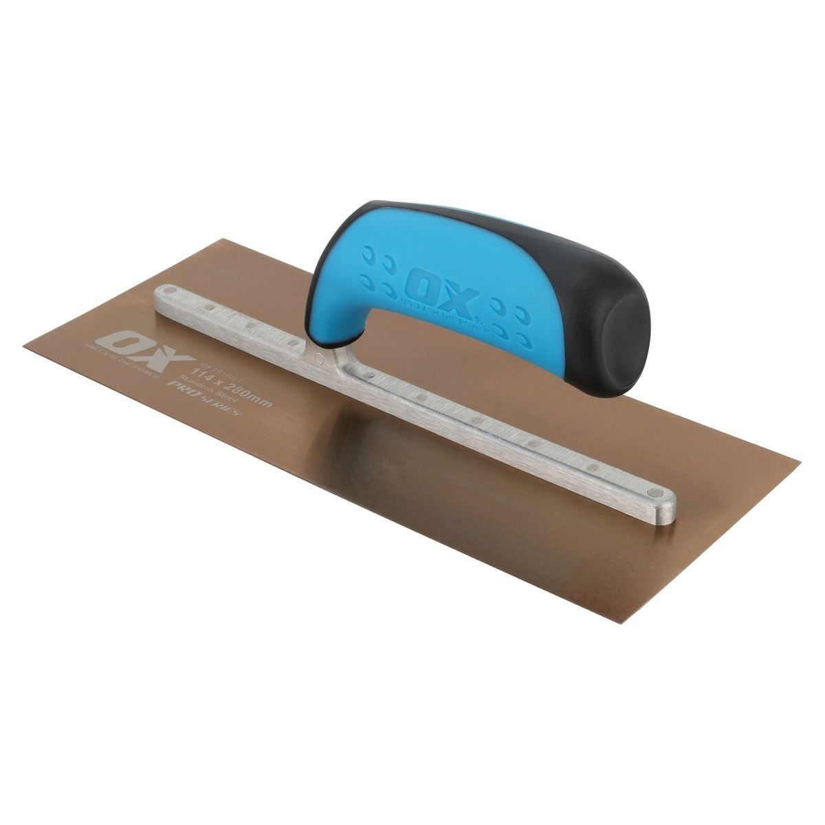 OX Pro SST Finishing Trowel - OX Grip | 4.75" x 11" / 120mm x 280mm OX-P011011