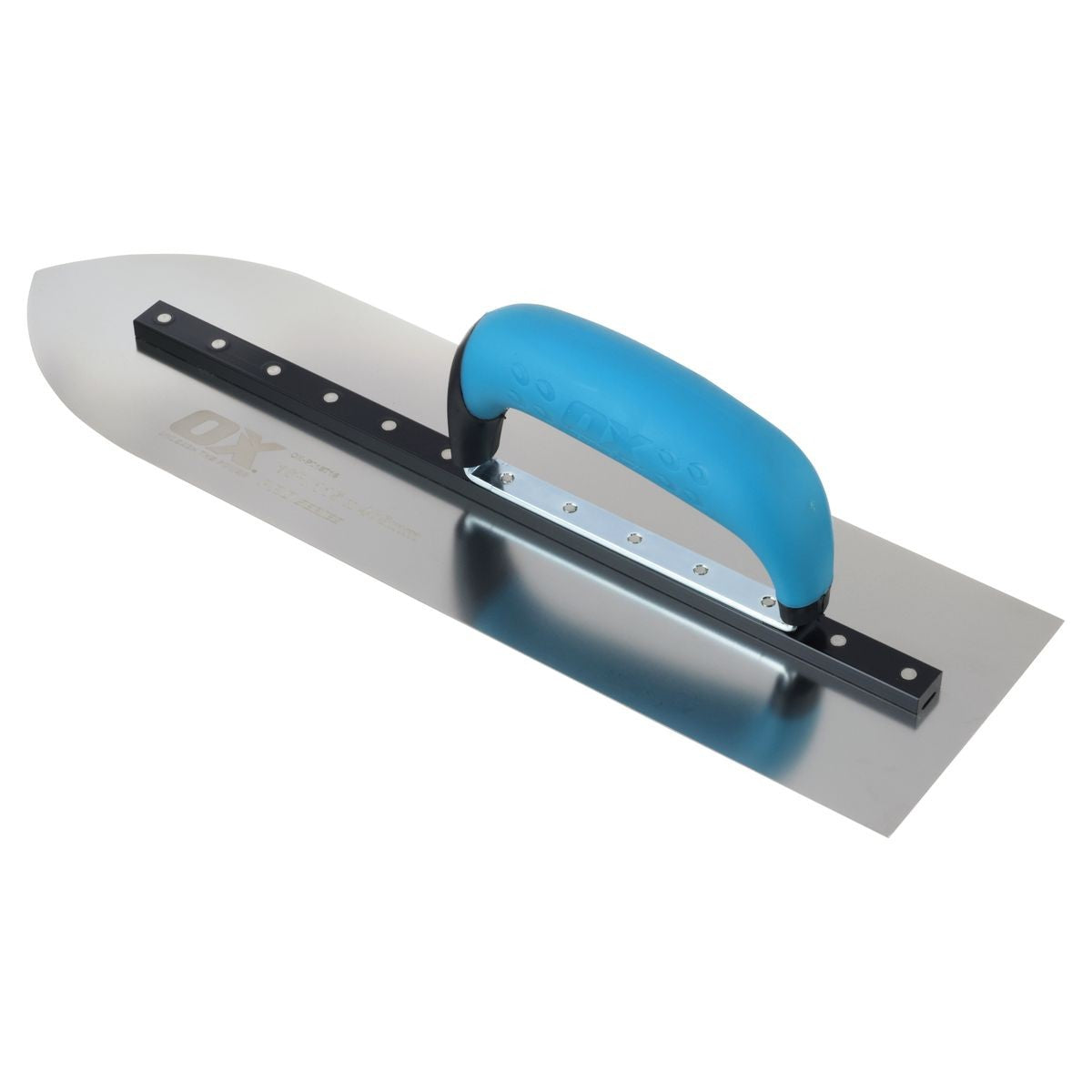 OX Pro SST Pointed Flooring Finishing Trowel - OX Grip | 4.5" x 16" / 115mm x 405mm OX-P018716