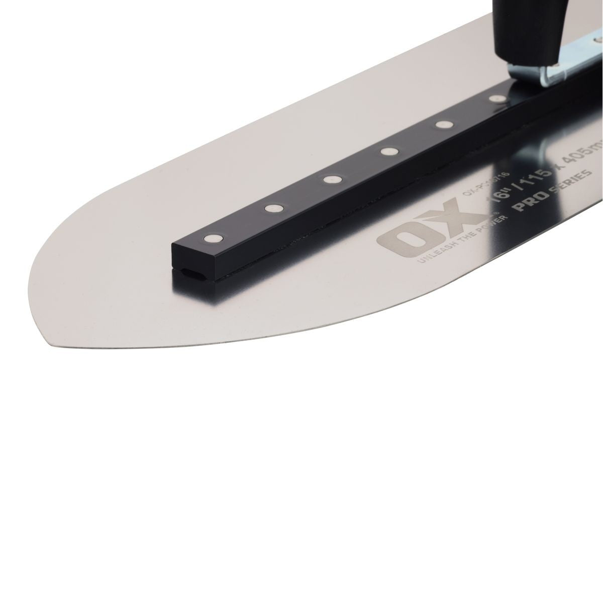 OX Pro SST Pointed Flooring Finishing Trowel - OX Grip | 4.5" x 16" / 115mm x 405mm OX-P018716