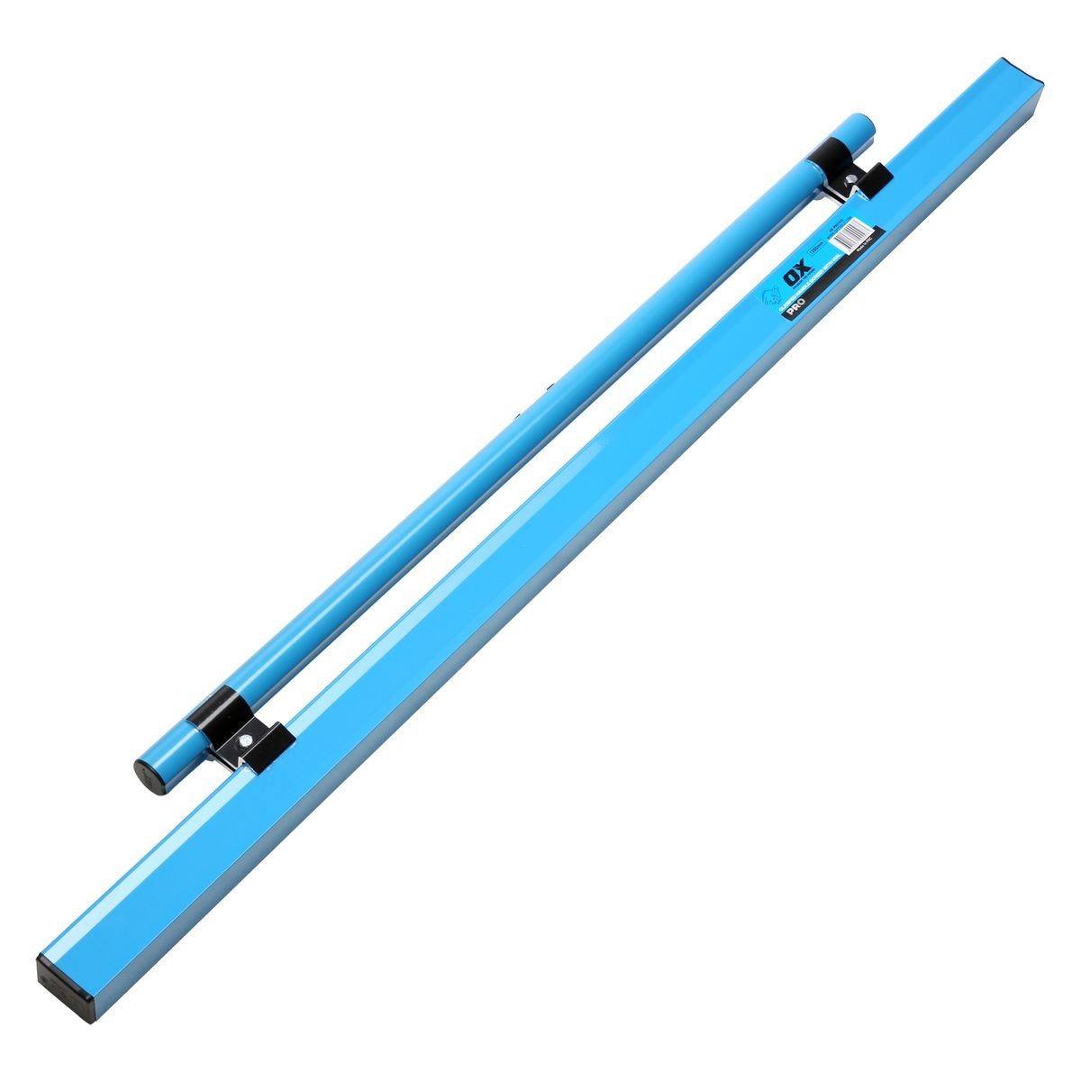 OX Pro Clamped Handle Concrete Screed - With Vial | 48" / 1200mm OX-P021312