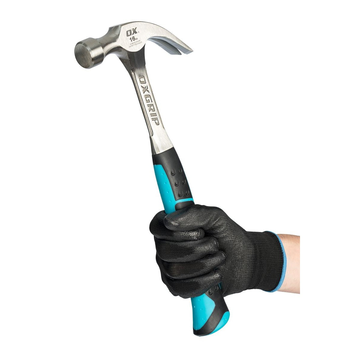 OX Pro Curved Claw Hammer| 16-Ounce / 450-Grams OX-P080116