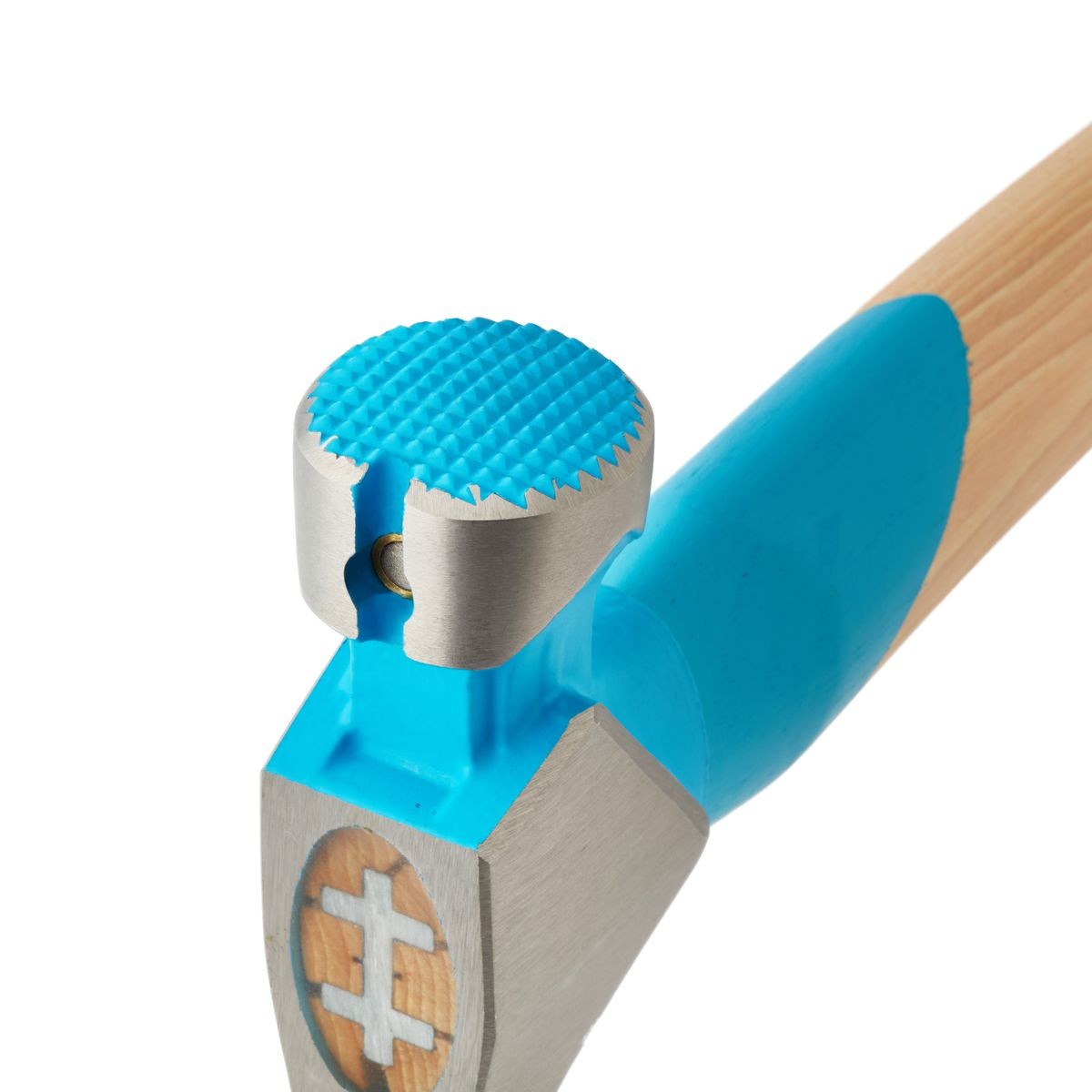 OX Pro 22-Ounce Milled Face Framing Hammer | Straight Hickory Handle w/ TPR Grip OX-P089322