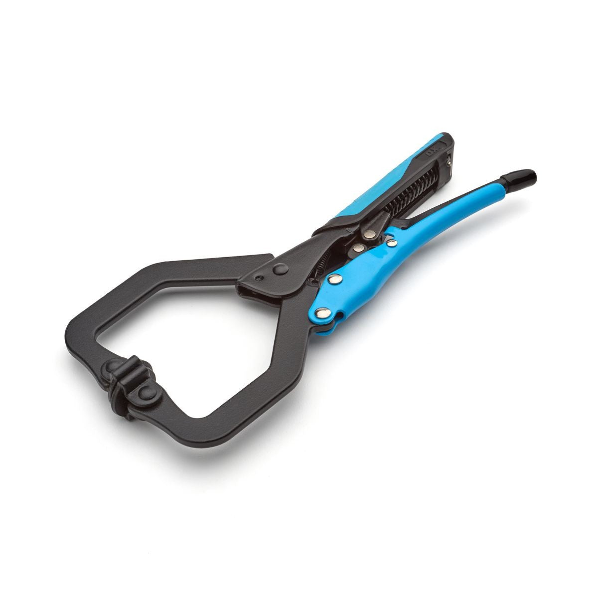 OX Auto Adjust 7-Inch C Clamp With Swivel Pad - Gripped OX-P204302