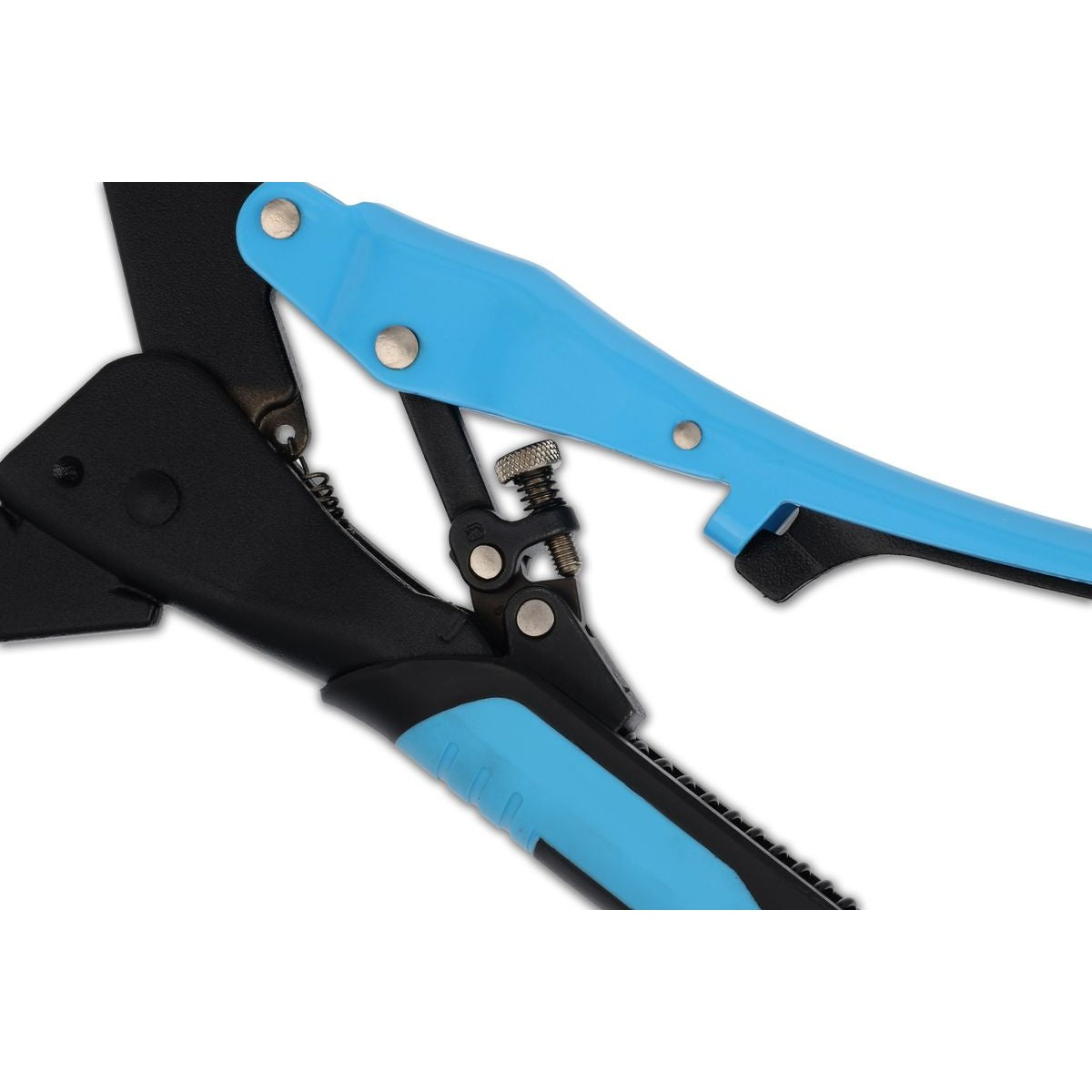 OX Auto Adjust 7-Inch C Clamp With Swivel Pad - Gripped OX-P204302