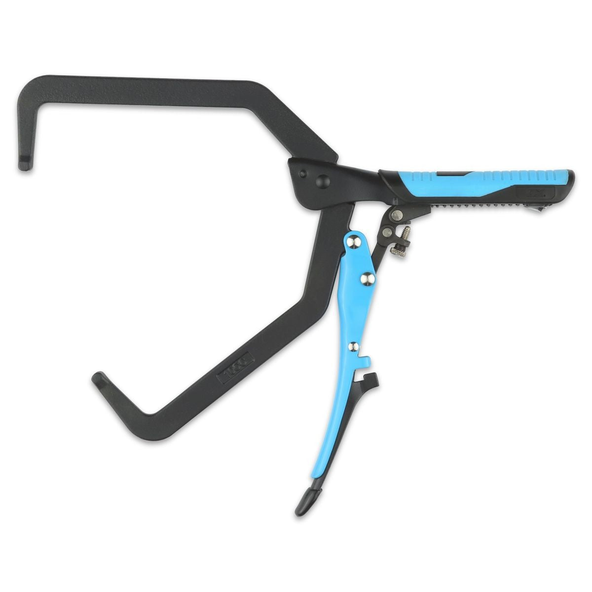 OX Auto Adjust 10-Inch Long Reach C Clamp - Gripped OX-P204402