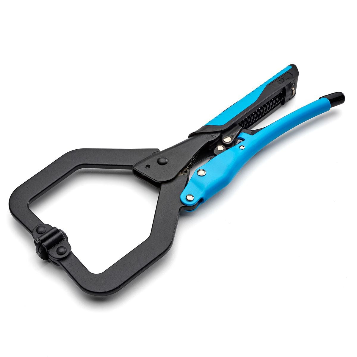 OX Auto Adjust 11-Inch C Clamp With Swivel Pad - Gripped OX-P204802
