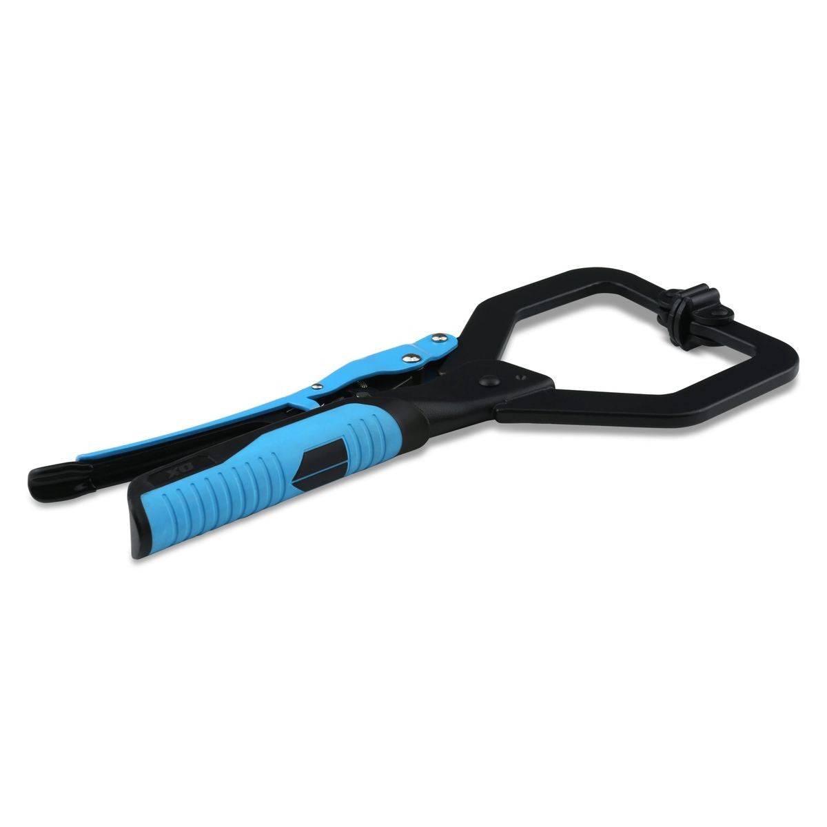 OX Auto Adjust 11-Inch C Clamp With Swivel Pad - Gripped OX-P204802
