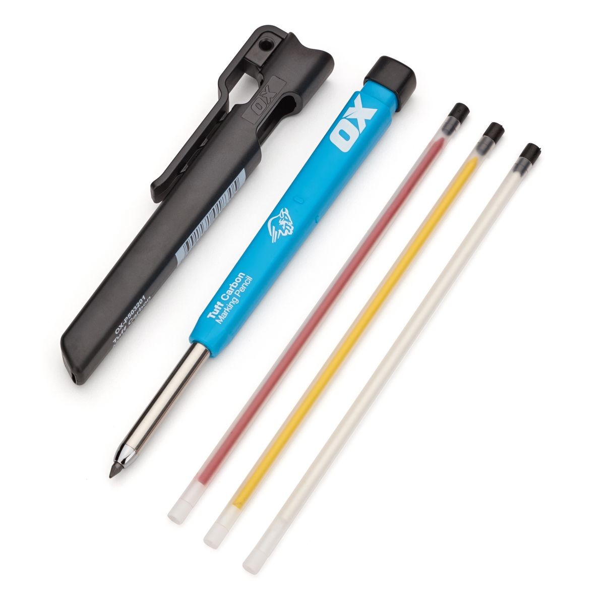 OX Pro Tuff Carbon Pencil Value Pack | Includes Pencil & 3 Leads OX-P503210