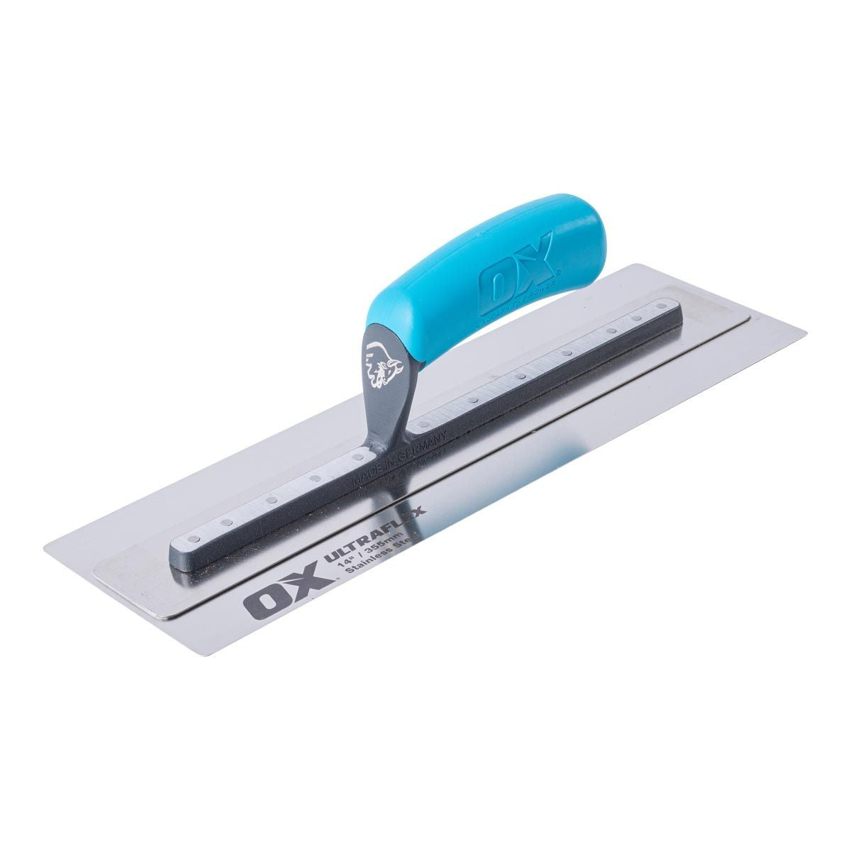 OX Pro Ultraflex Finishing Trowel | 14" x 4.25" / 355mm x 110mm OX-P530114