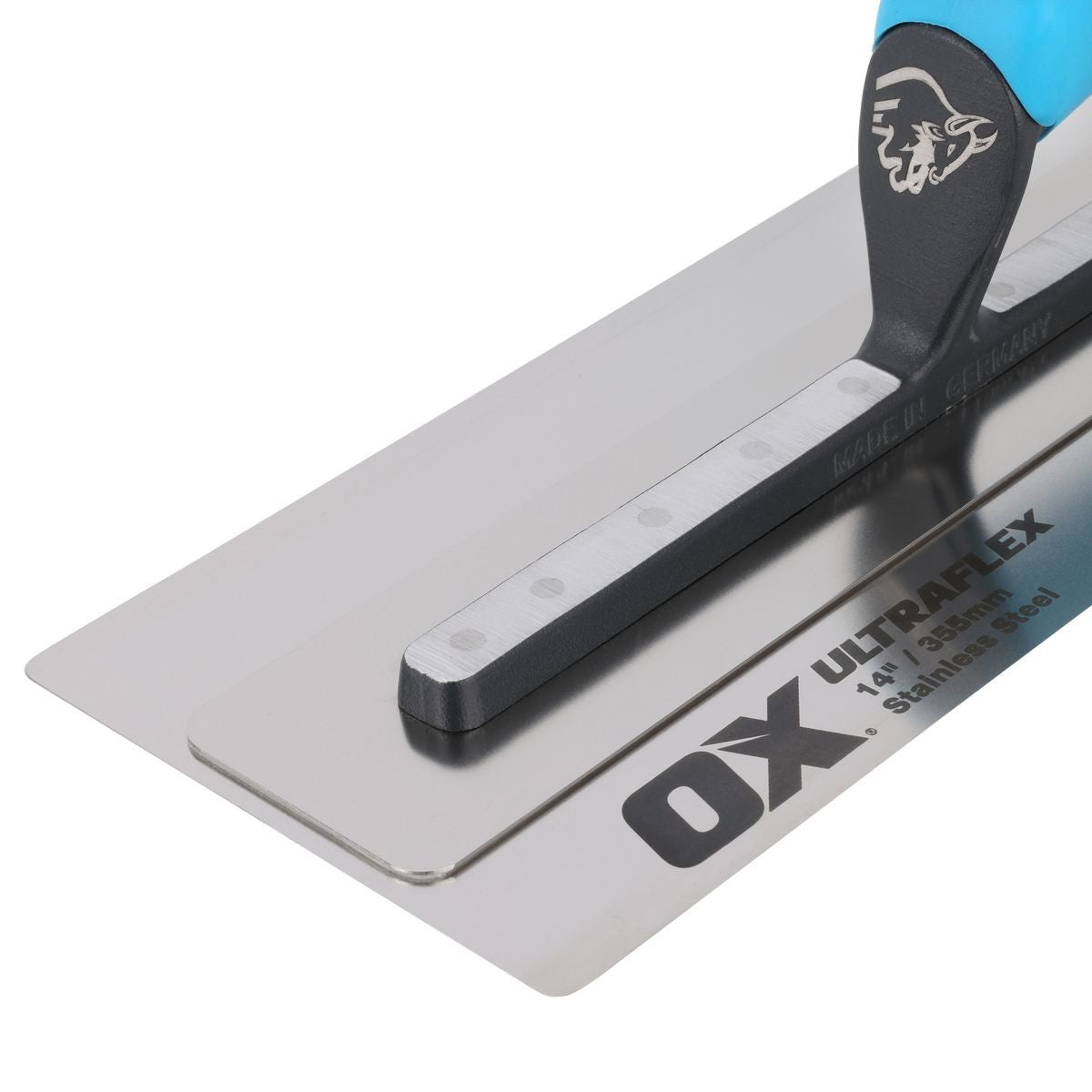 OX Pro Ultraflex Finishing Trowel | 14" x 4.25" / 355mm x 110mm OX-P530114
