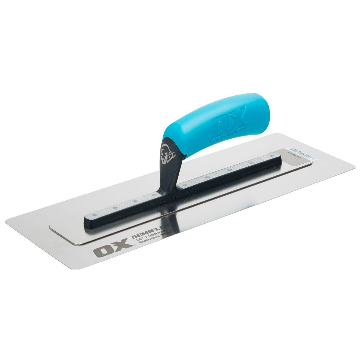 OX Pro Semiflex Stainless Steel Trowel | 14" x 5" / 355mm x 125mm OX-P532514