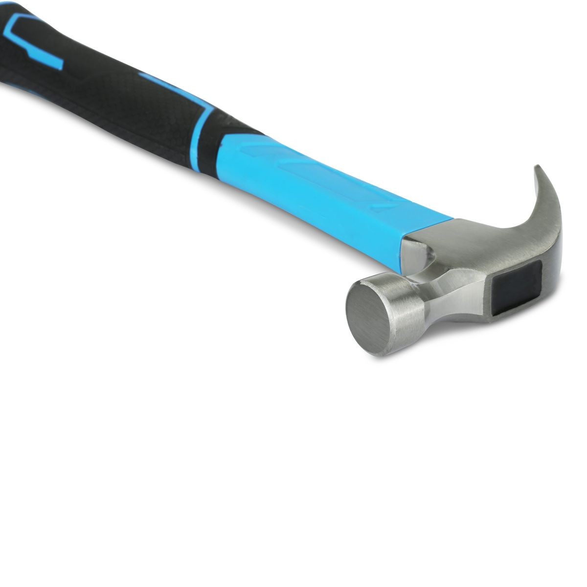 OX Trade 16-Ounce Fiberglass Handle Curved Claw Hammer OX-T081216