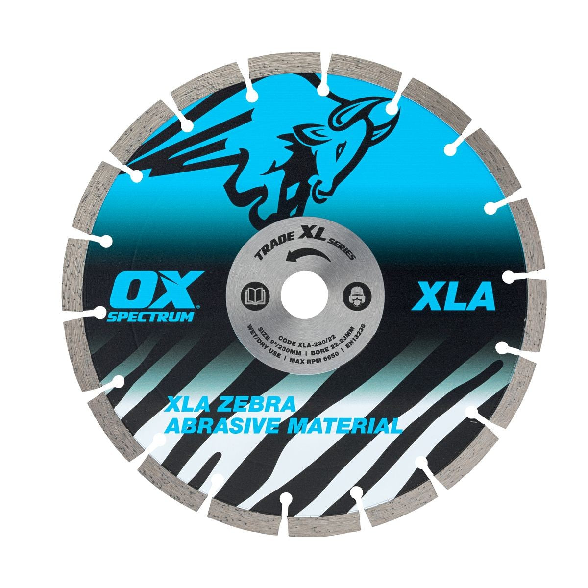 OX Trade XL Abrasive Diamond Blade - 230/22.23mm XLA-230/22