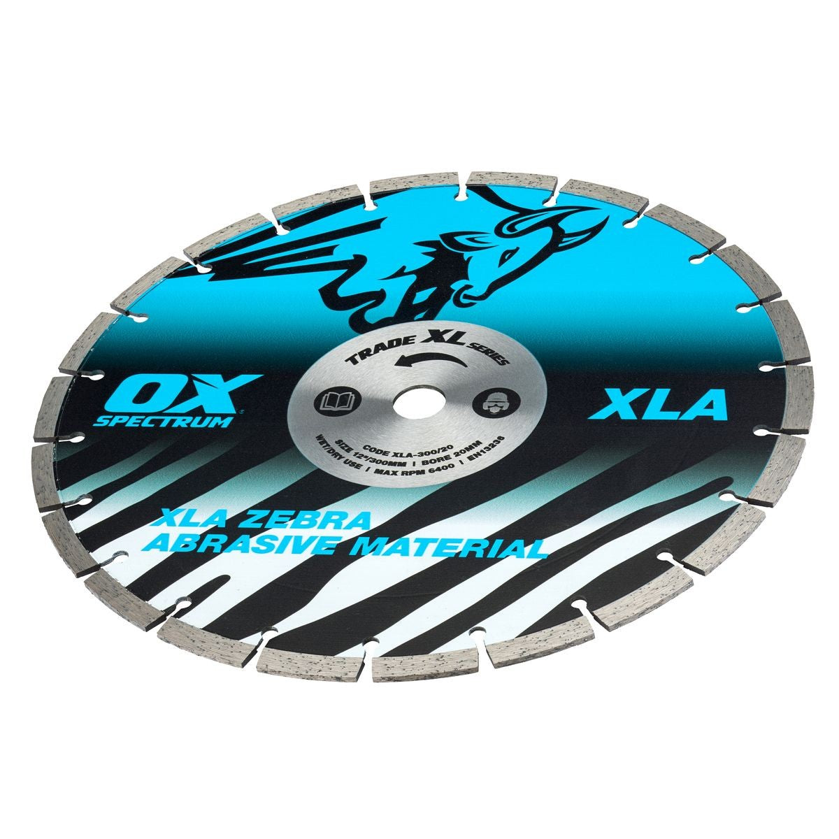 OX Trade XL Abrasive Diamond Blade - 300/20mm XLA-300/20