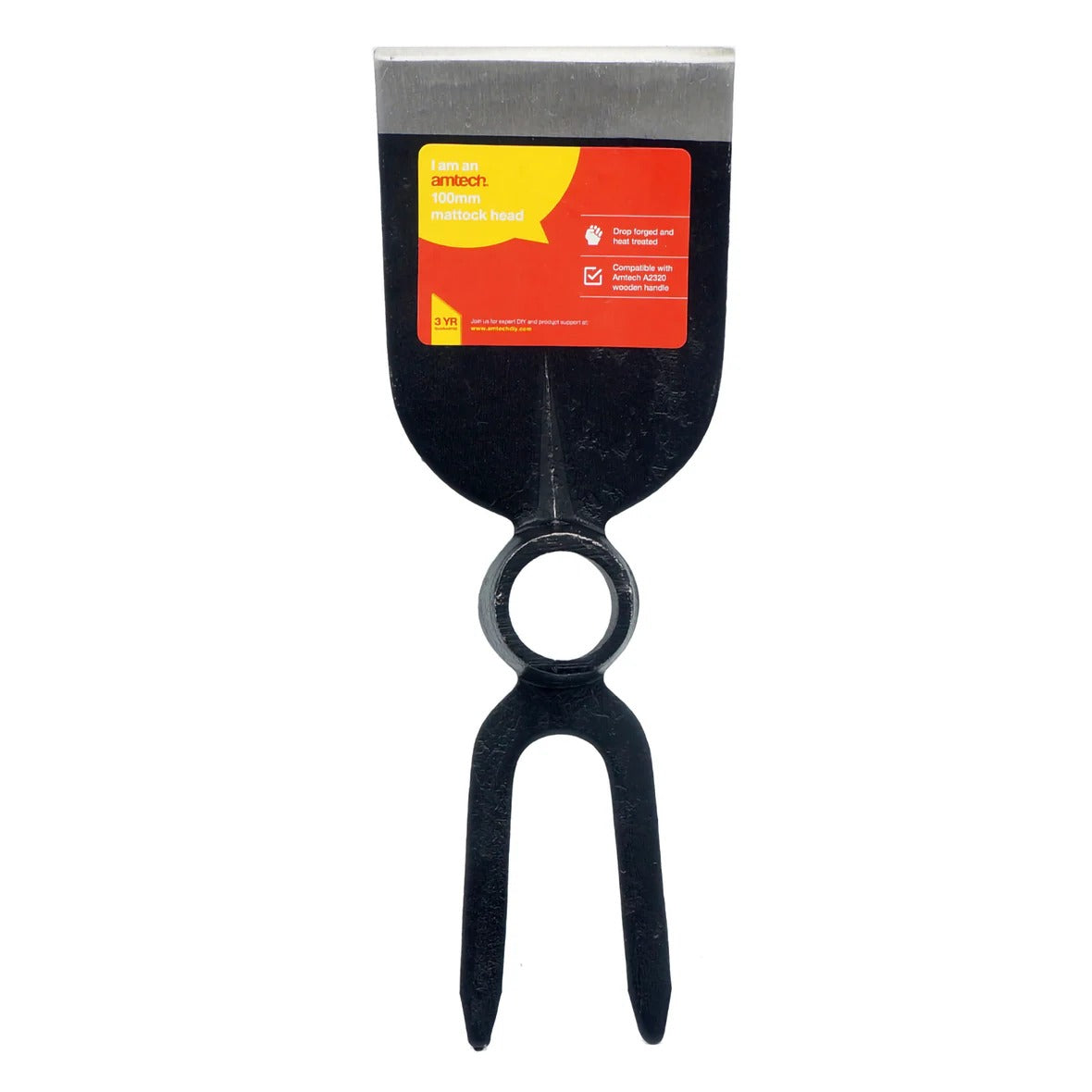 Amtech 100Mm (4") Mattock Head A2315