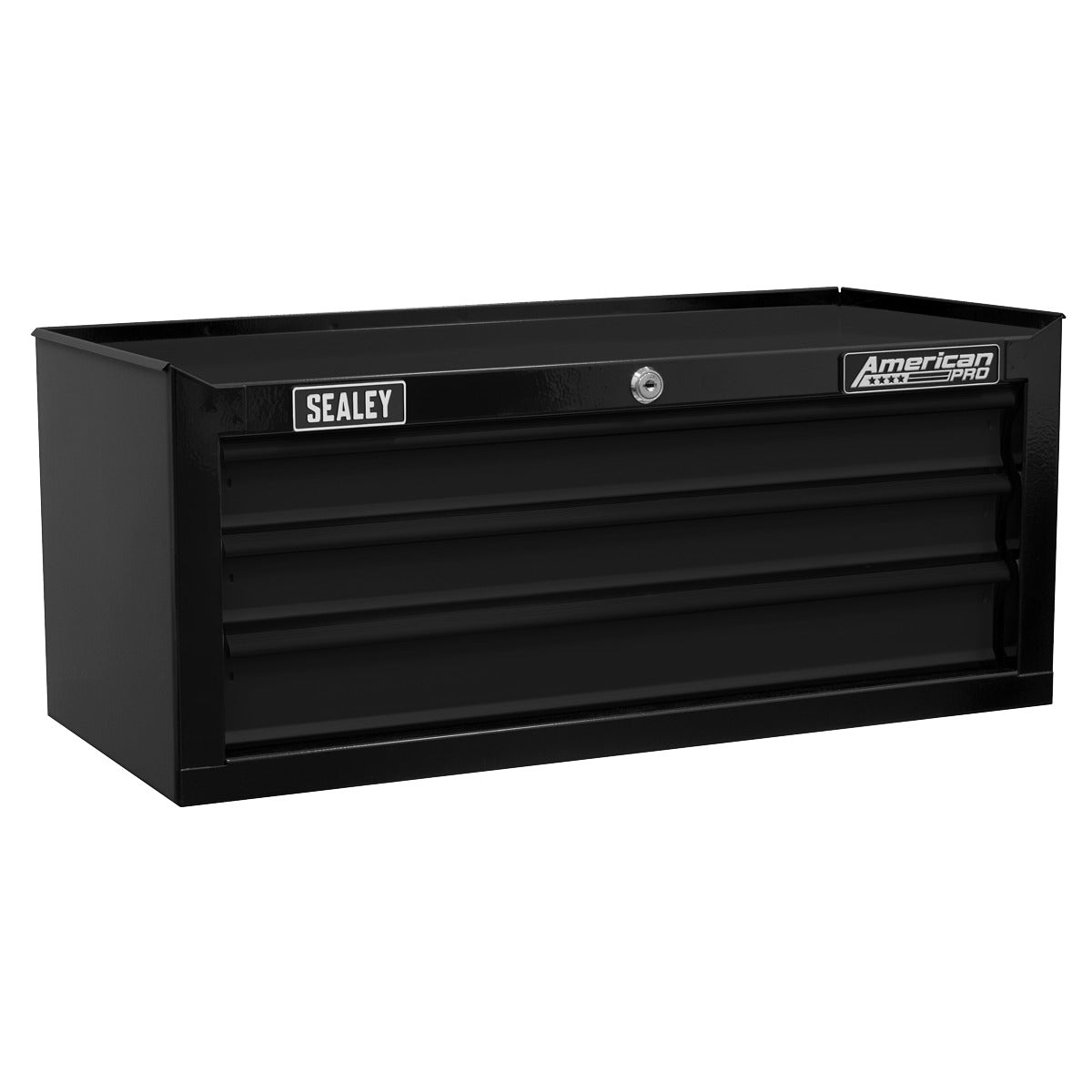 American PRO Mid-Box Tool Chest 3 Drawer - Black AP22309BK