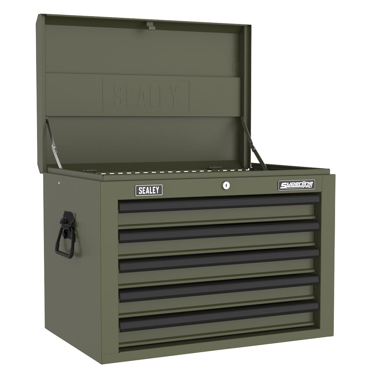 Superline PRO Heavy-Duty Topchest 5 Drawer - Khaki AP26059TK