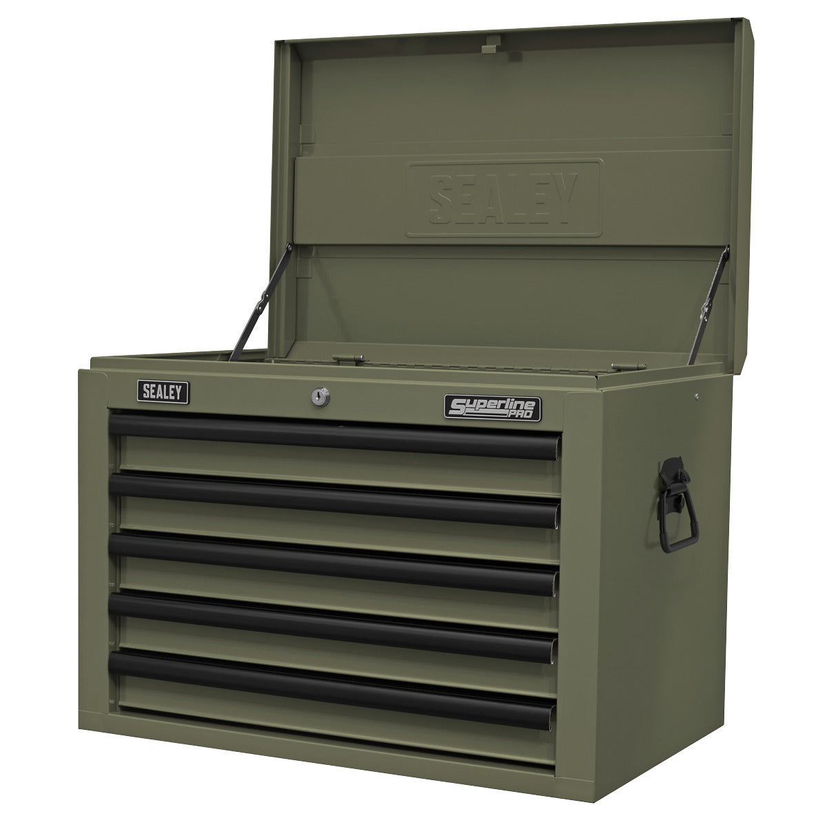 Superline PRO Heavy-Duty Topchest 5 Drawer - Khaki AP26059TK