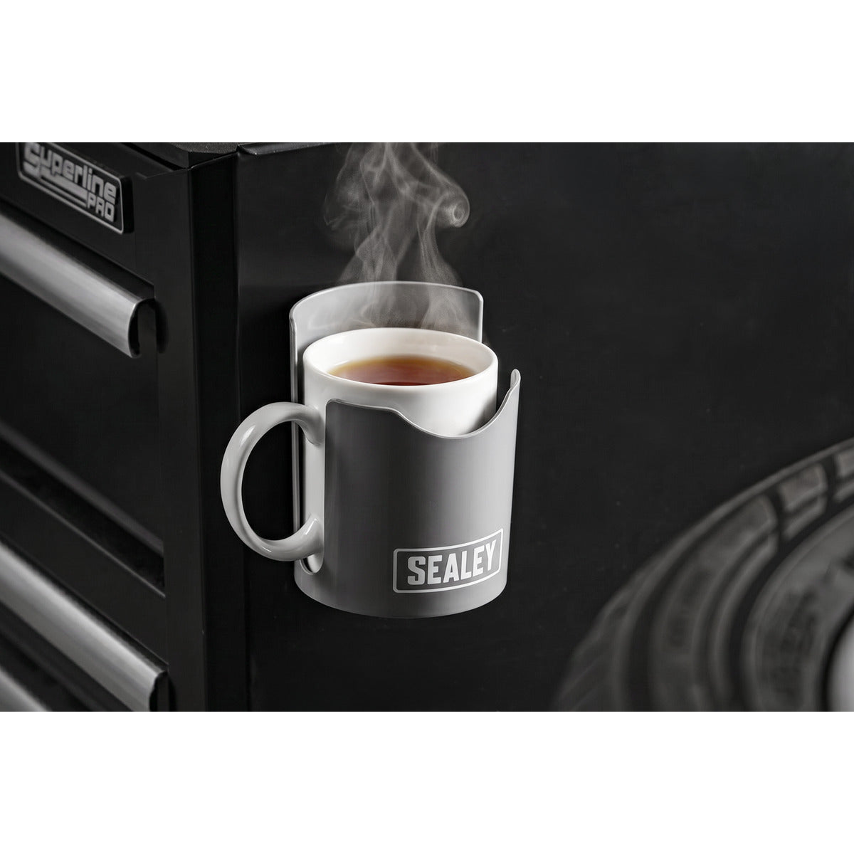 Sealey Magnetic Cup/Can Holder - Grey APCHG