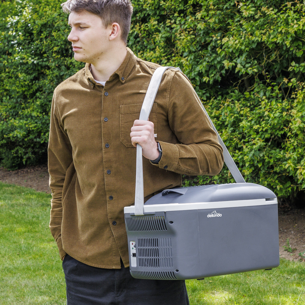 Dellonda 16L Portable Cool Box 12V/230V DL167