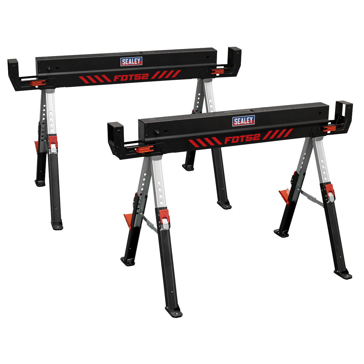 Sealey Adjustable Sawhorse Set 2pc FDT52