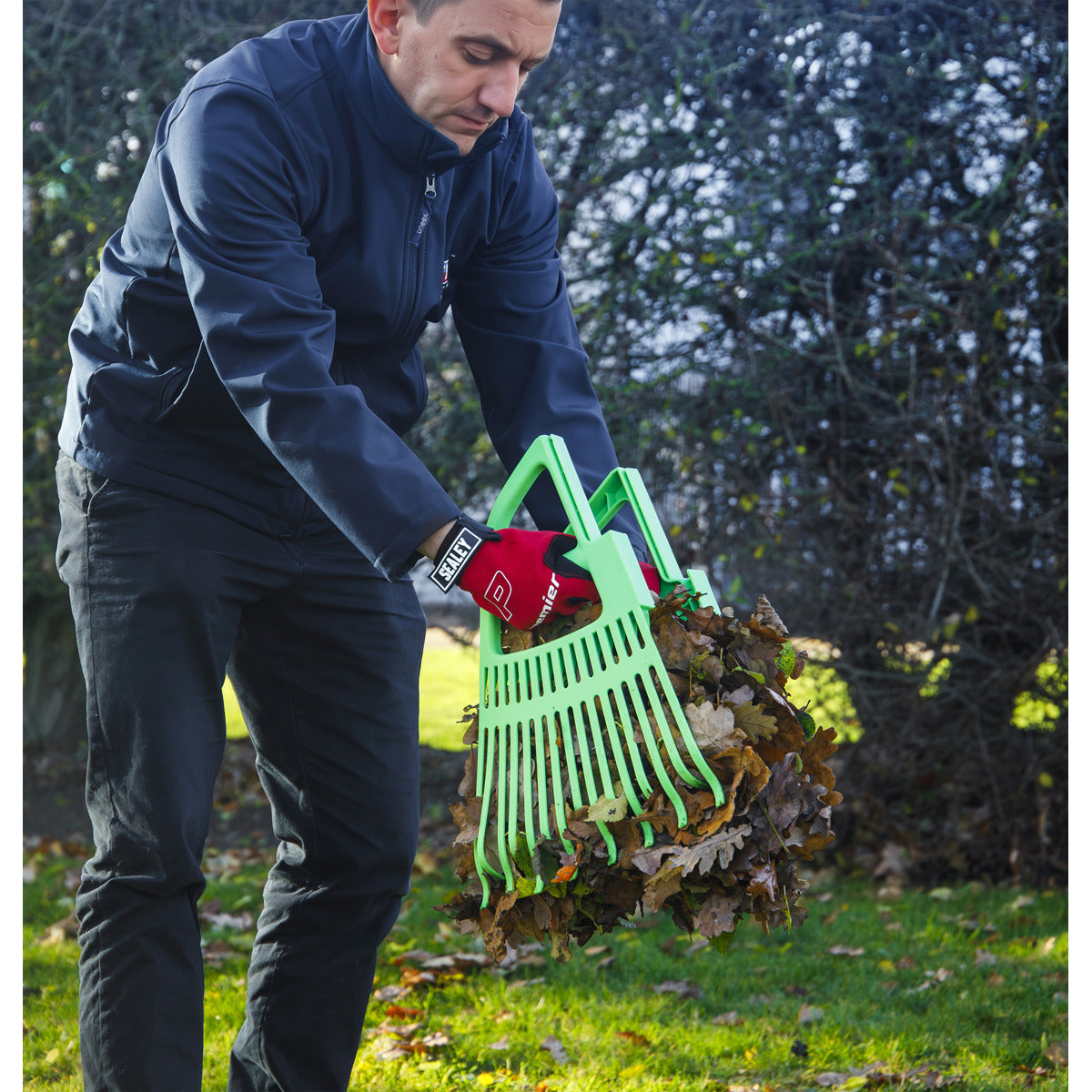 Sealey 2-in-1 Rake & Leaf Grabbers GTLG2