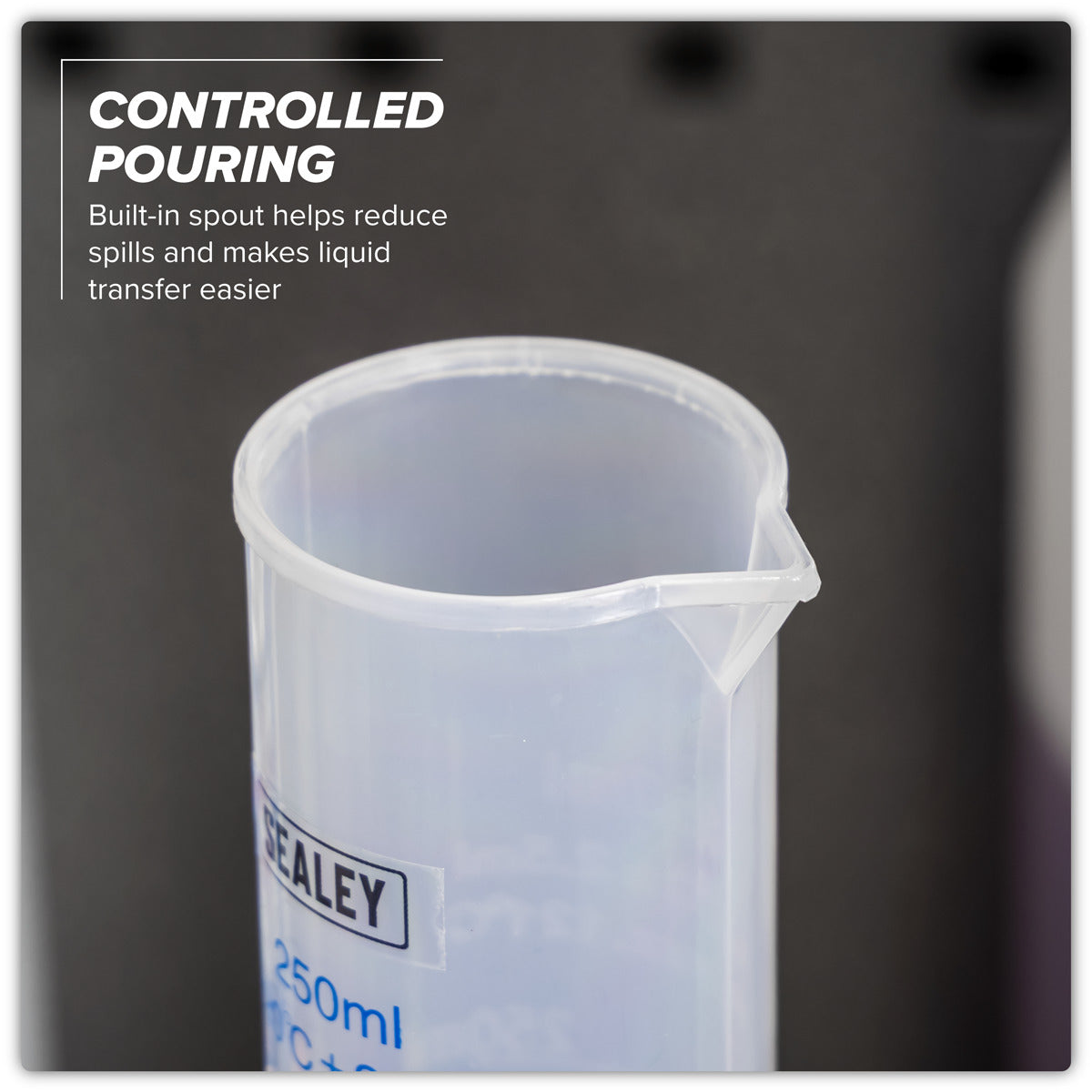 Sealey Graduated Measuring Cylinder Set 5pc JMC05