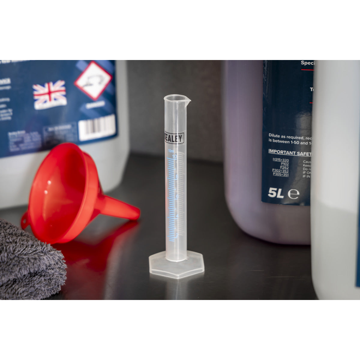 Sealey Graduated Measuring Cylinder Set 5pc JMC05