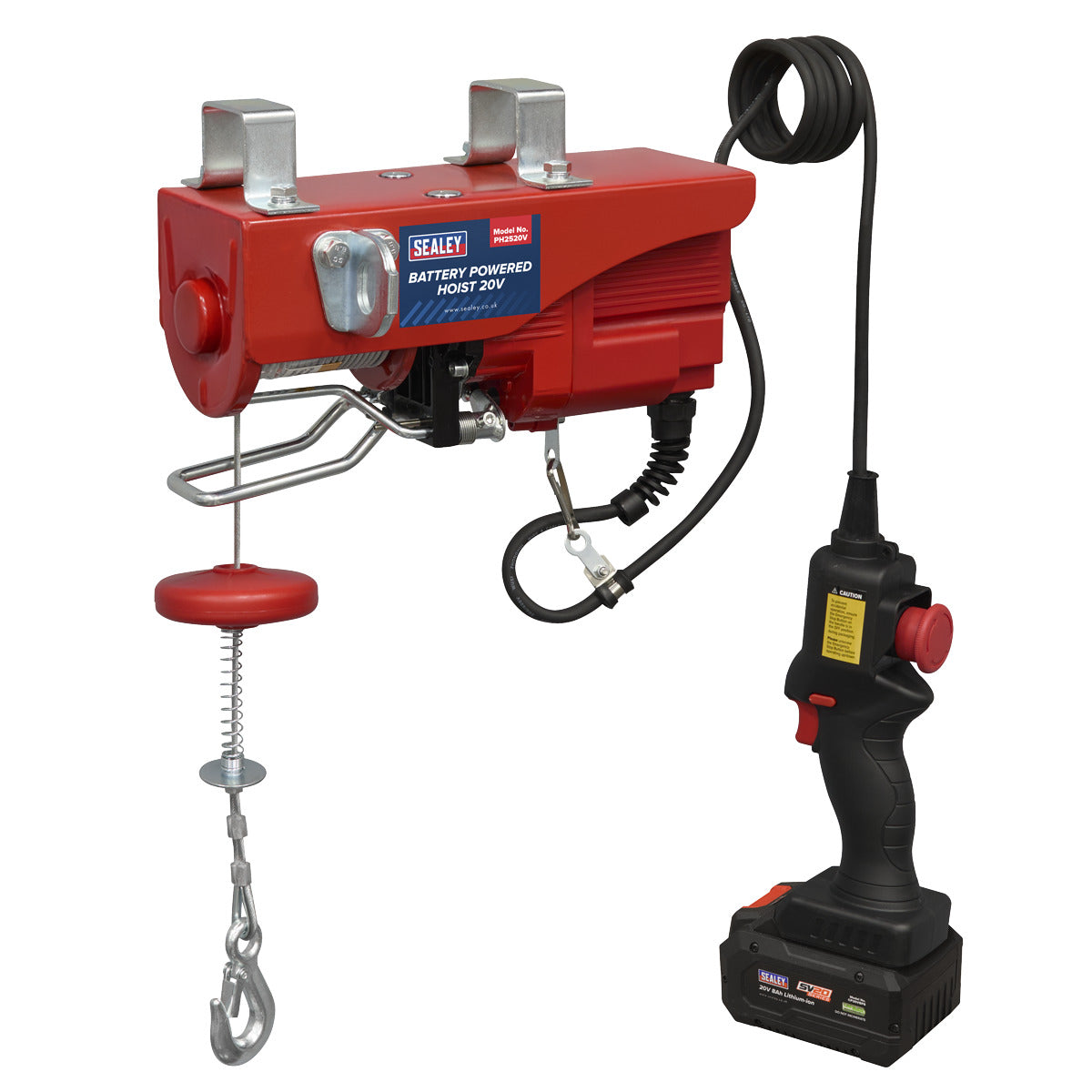Sealey SV20 Series Battery Powered Hoist 20V - Body Only PH2520V