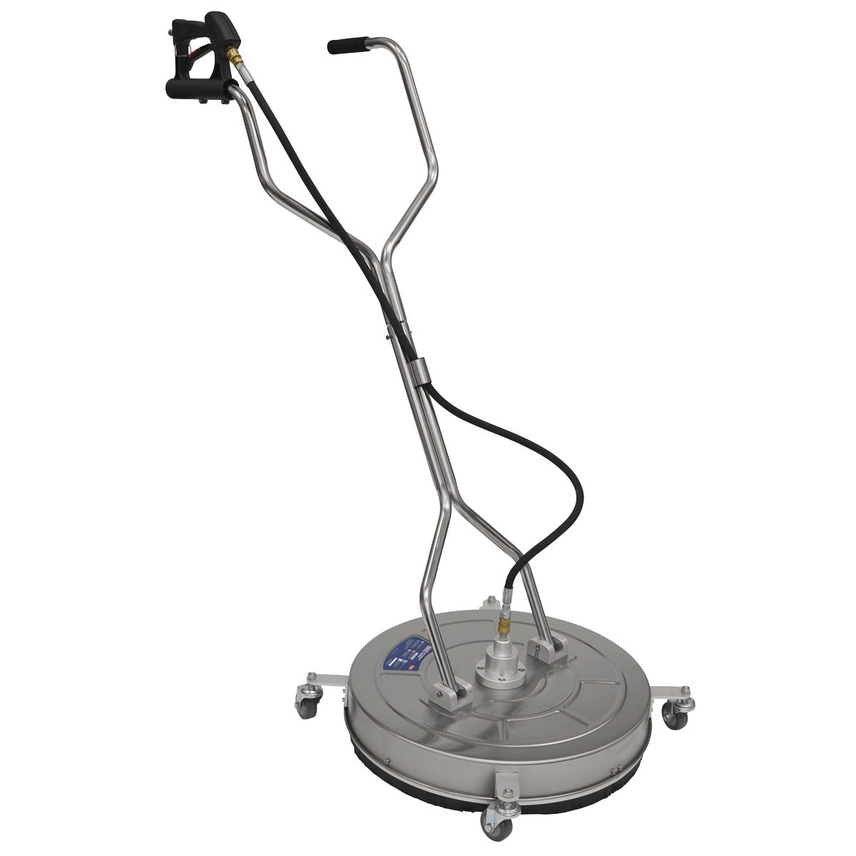 Sealey 24" Surface Cleaner with Dual Handle & Rotating Spray Bar - Stainless Steel PWAK24