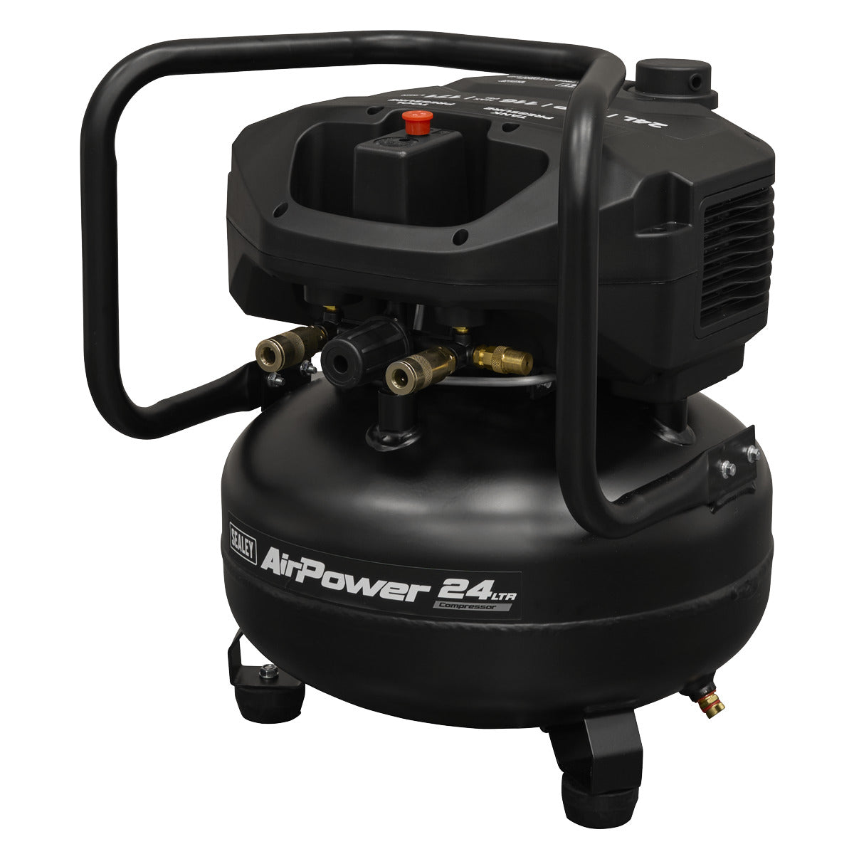 Sealey 24L Oil Free Belt Drive Vertical Compressor 2hp SAC24V