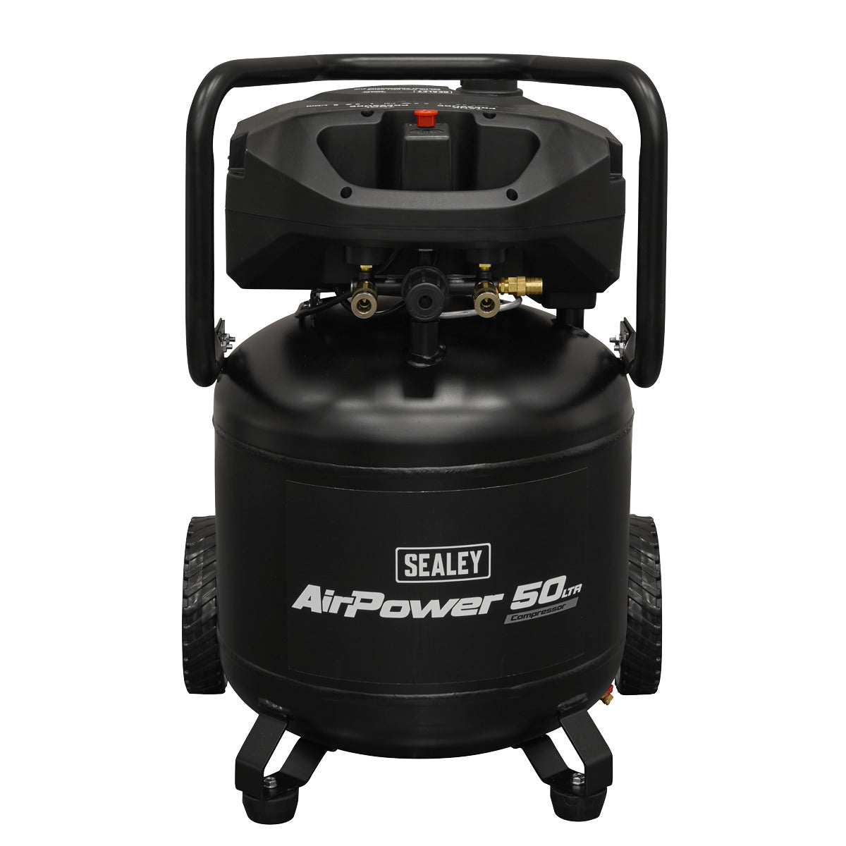 Sealey 50L Oil Free Belt Drive Vertical Compressor 2hp SAC50V