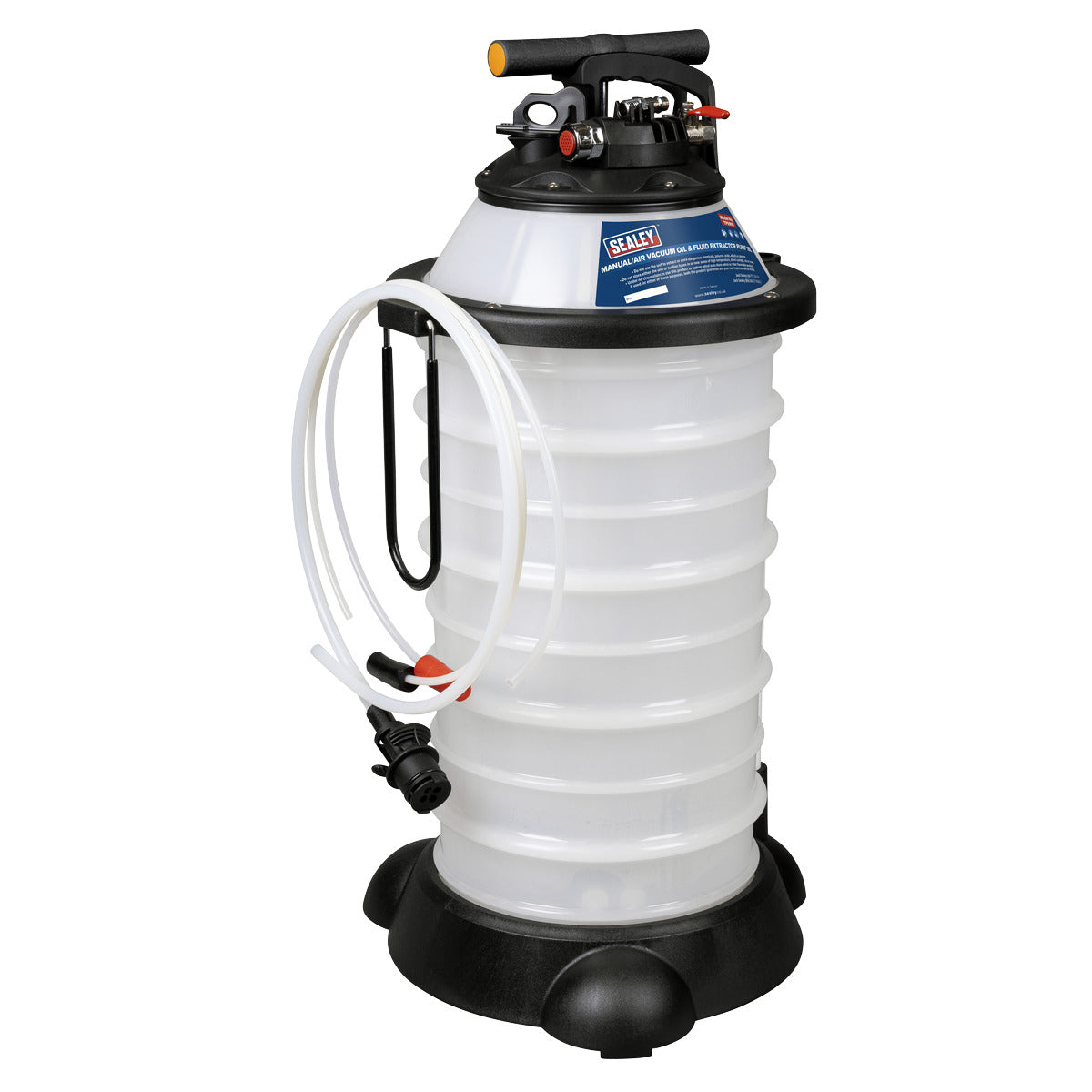 Sealey Manual/Air Vacuum Oil & Fluid Extractor Pump 18L TP6909