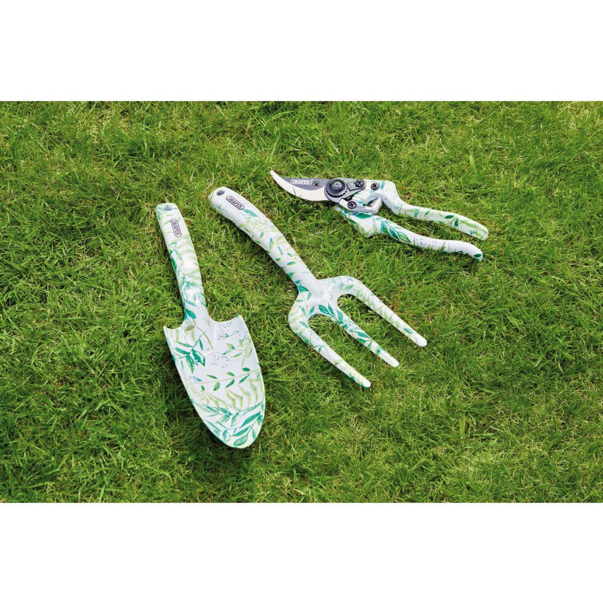 Draper Garden Tool Set with Floral Pattern (3 Piece) 08994