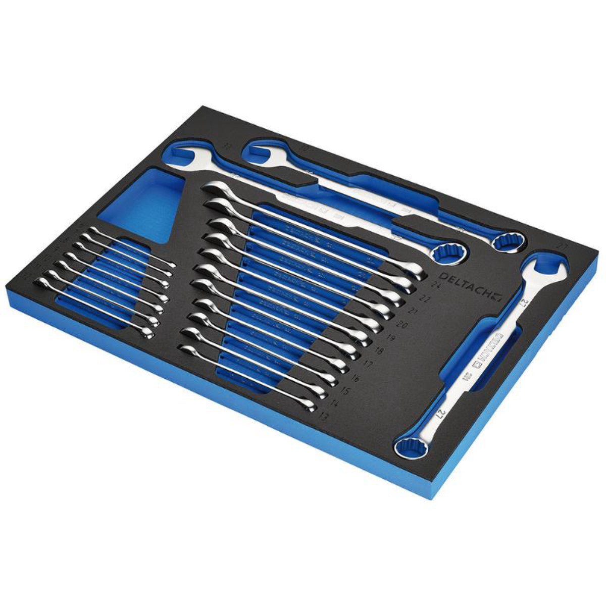 Draper Open End Spanner Set in EVA Foam Inlay (21 Piece) 29450